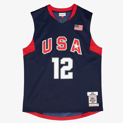 NBA DARK JERSEY USA 2008 CHRIS BOSH - Navy - Image 1