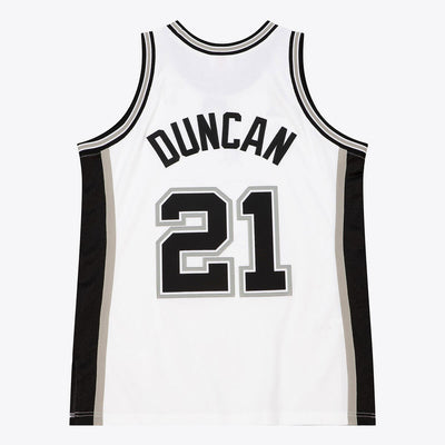NBA HOME FINALS JERSEY SPURS 2002 TIM DUNCAN White AJY44947-SAS02TDUWHIT - Image 2
