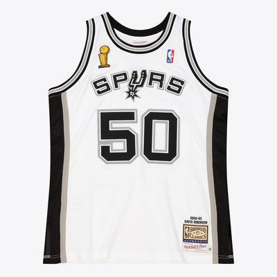 NBA HOME FINALS JERSEY SPURS 2002 DAVID ROBINSON - White - Image 1
