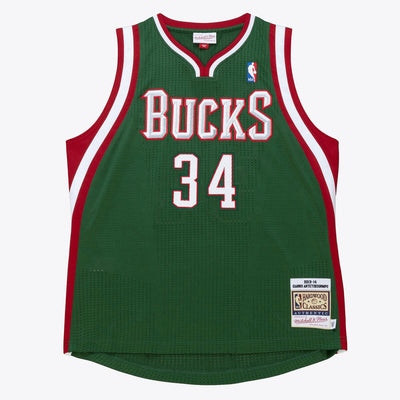NBA ROAD JERSEY BUCKS 2013 GIANNIS ANTETOKOUNMPO - Bucks Green - Image 1