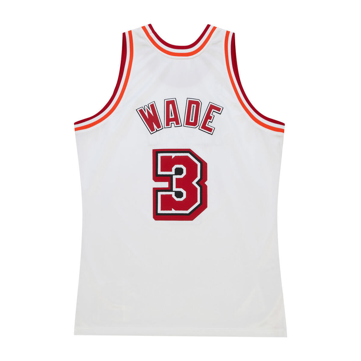 NBA HWC JERSEY HEAT 2007 DWYANE WADE White AJY45659-MHE07DWAWHIT - Image 2