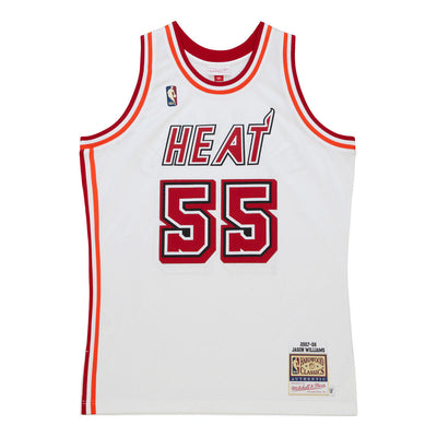 NBA HWC JERSEY HEAT 2007 JASON WILLIAMS - White - Image 1