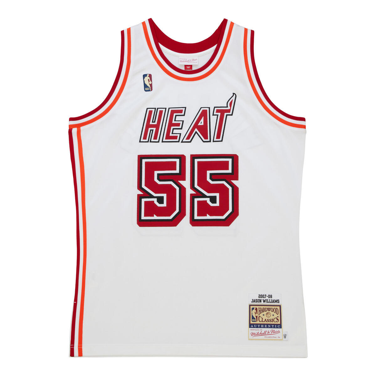NBA HWC JERSEY HEAT 2007 JASON WILLIAMS - White - Image 1