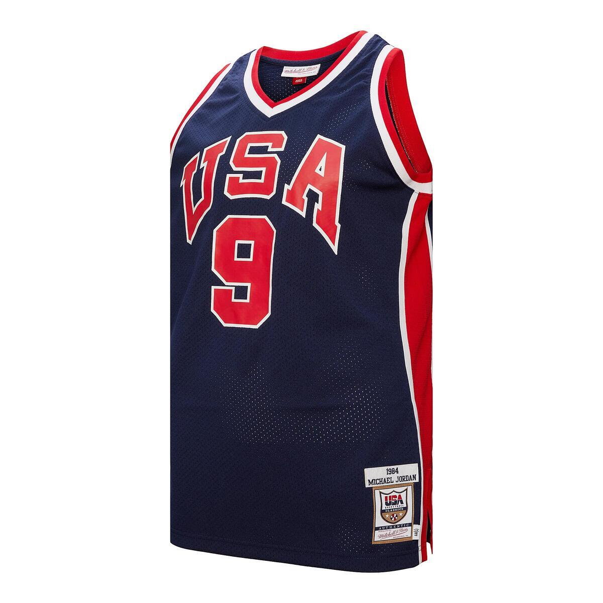 NBA JERSEY USA 1984 MICHAEL JORDAN - Navy - Image 6