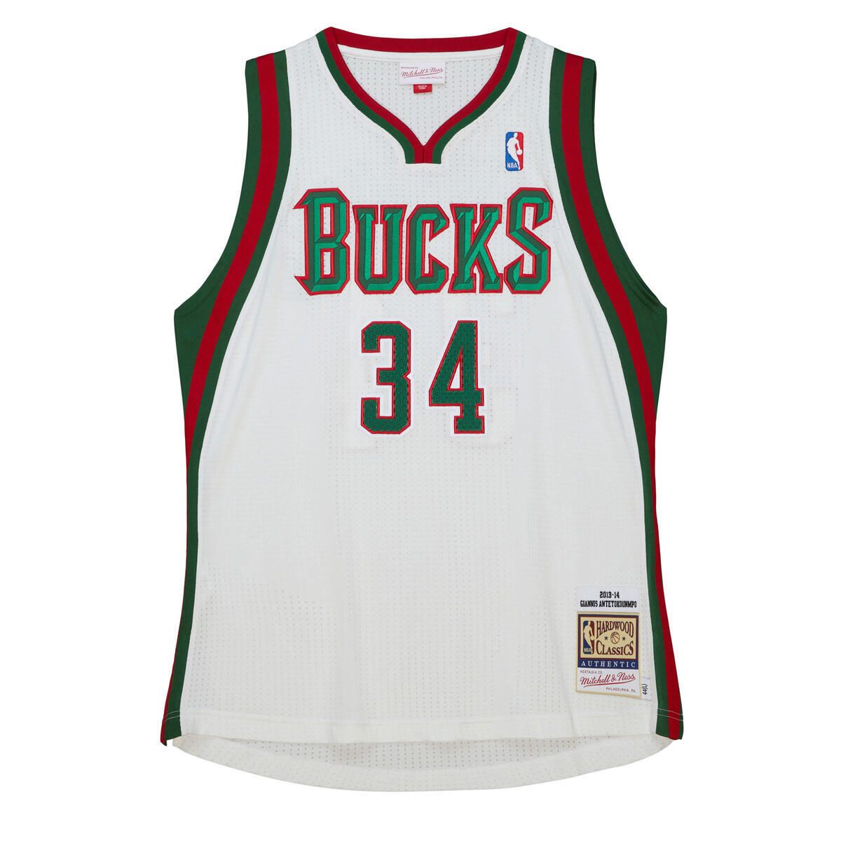 NBA HOME JERSEY BUCKS 2013 GIANNIS ANTETOKOUNMPO - White - Image 1