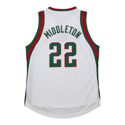 NBA HOME JERSEY BUCKS 2013 KHRIS MIDDLETON - White - Image 2