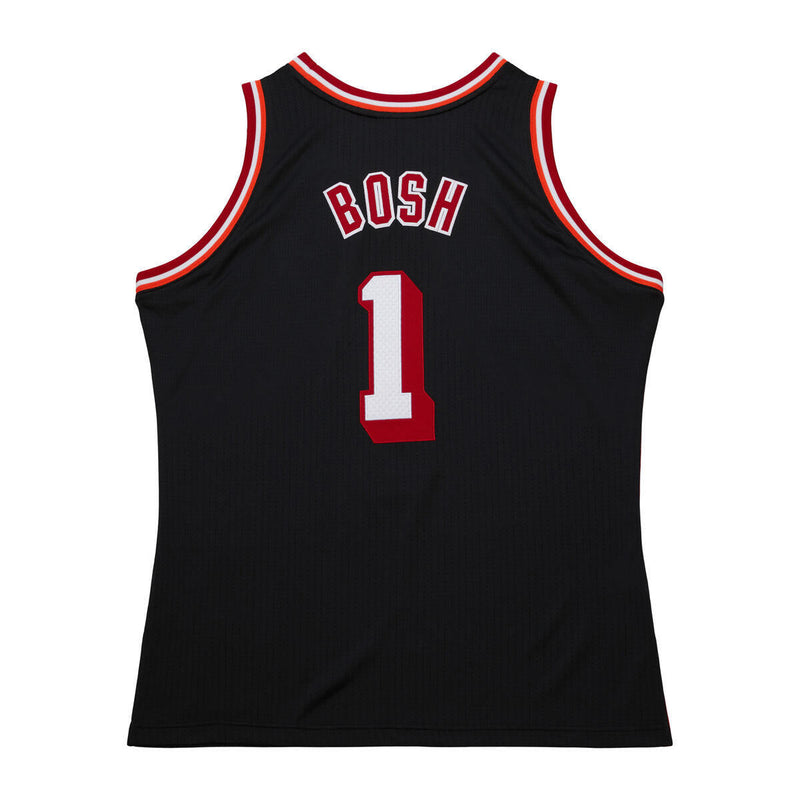 NBA DARK HWC JERSEY HEAT 2013 CHRIS BOSH - Black - Image 2
