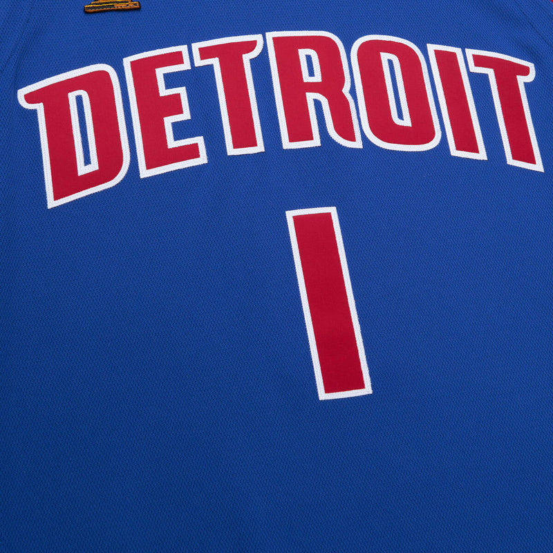 NBA DARK FINALS JERSEY PISTONS 2003 CHAUNCEY BILLUPS - Royal - Image 3