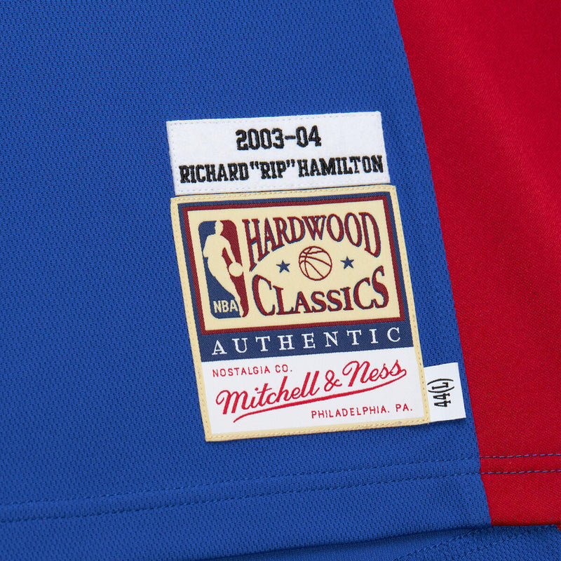 NBA DARK FINALS JERSEY PISTONS 2003 RICHARD HAMILTON - Royal - Image 5
