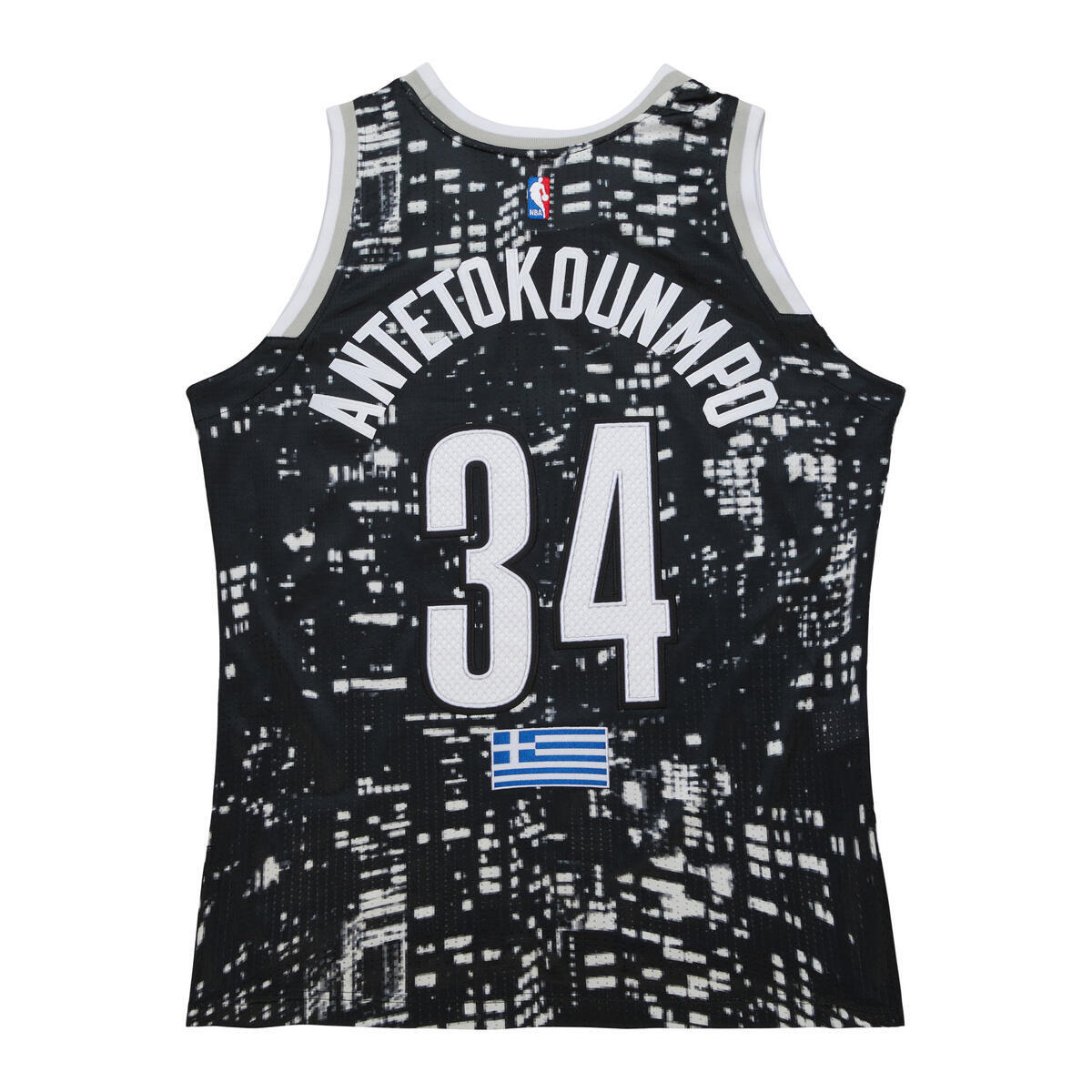 NBA WORLD RISING STARS JERSEY ALL-STAR 2015 GIANNIS ANTETOKOUNMPO Black-White AJY46506-ASG15GANBKWH - Image 2