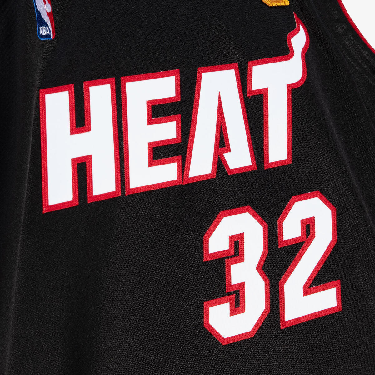 NBA AUTHENTIC ROAD FINALS JERSEY HEAT 2006 SHAQUILLE O'NEAL - Black - Image 3