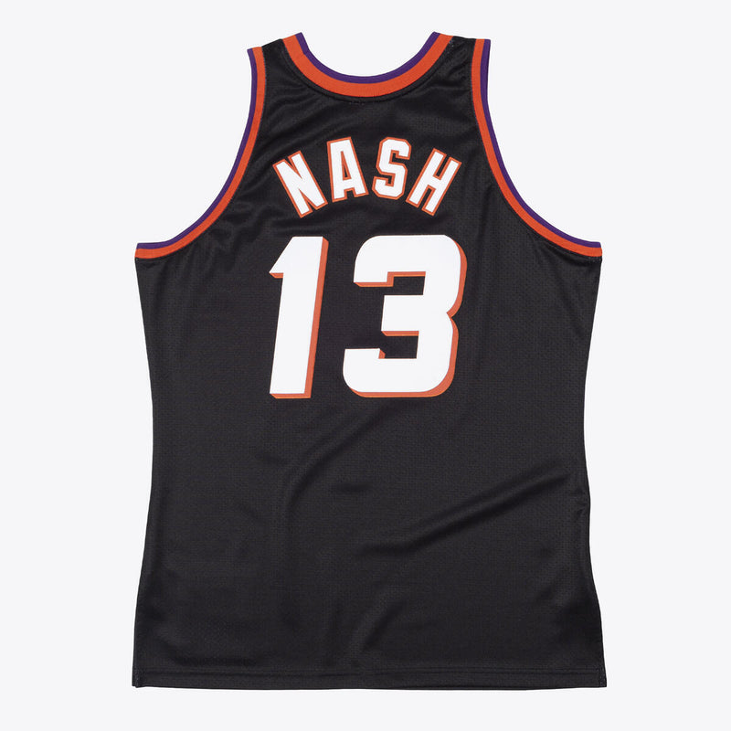 NBA AUTHENTIC ROAD JERSEY SUNS 96-97 STEVE NASH Black AJY4AC18074-PSUBLCK96SNA - Image 3