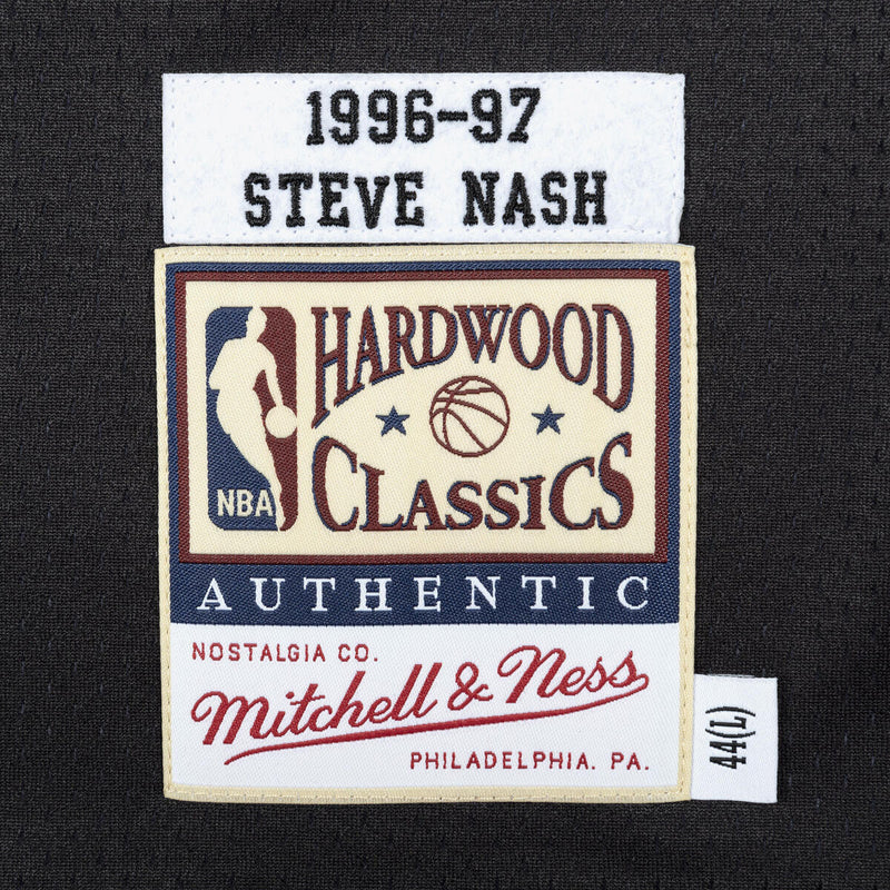 NBA AUTHENTIC ROAD JERSEY SUNS 96-97 STEVE NASH Black AJY4AC18074-PSUBLCK96SNA - Image 4