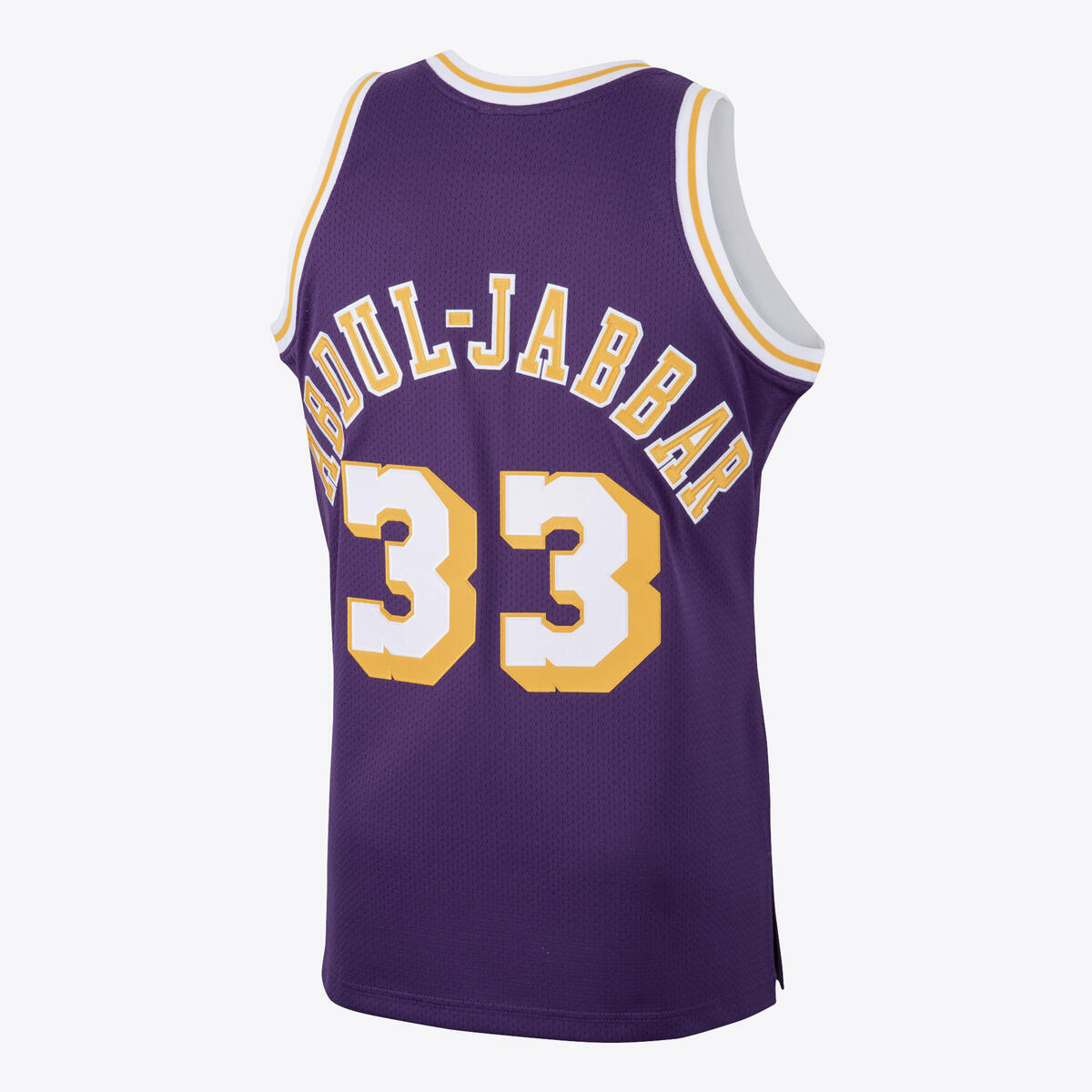 AUTHENTIC JERSEY 1983 LAKERS KAREEM ABDUL-JABBAR Purple AJY4AC19034-LALPURP83KAB - Image 1