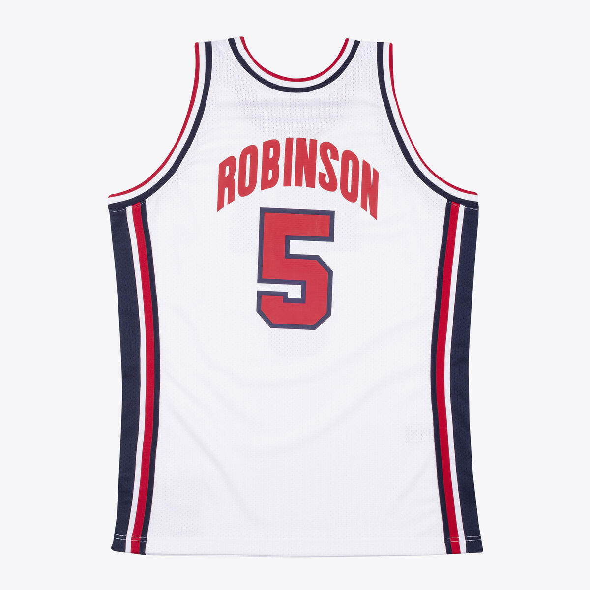 NBA AUTHENTIC JERSEY USA 1992 DAVID ROBINSON - White - Image 2