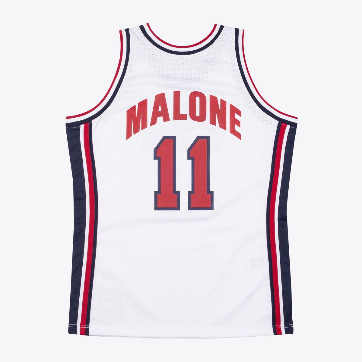 NBA AUTHENTIC JERSEY USA 1992 KARL MALONE White AJY4AC19086-USAWHIT92KMA - Image 5