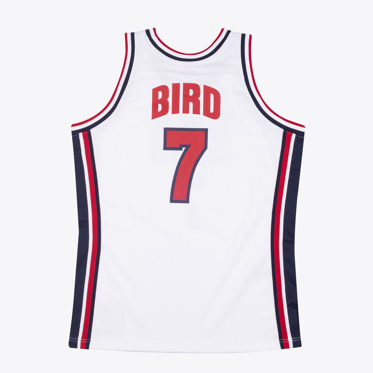 NBA AUTHENTIC JERSEY USA 1992 LARRY BIRD White AJY4AC19087-USAWHIT92LBI - Image 4