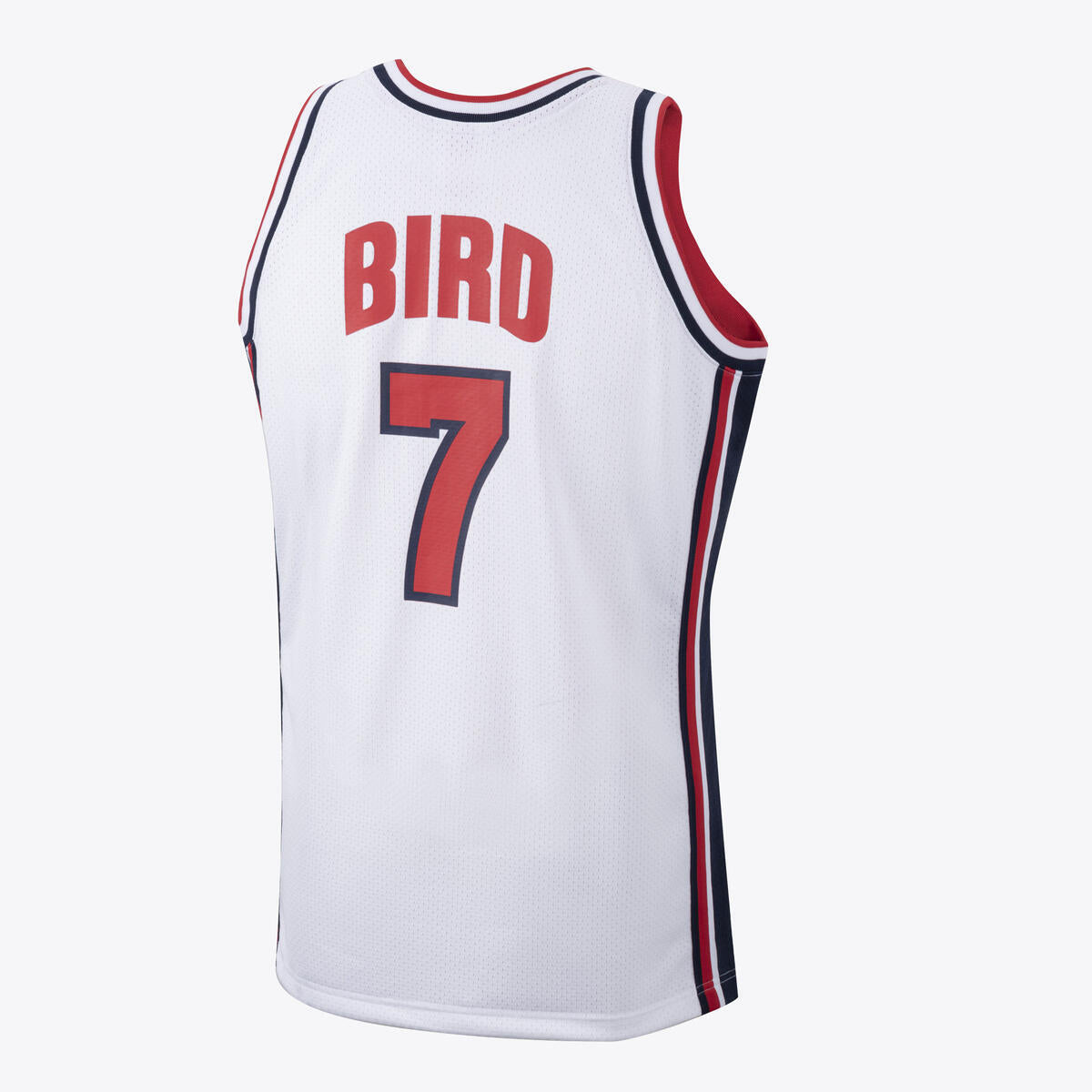 NBA AUTHENTIC JERSEY USA 1992 LARRY BIRD White AJY4AC19087-USAWHIT92LBI - Image 2