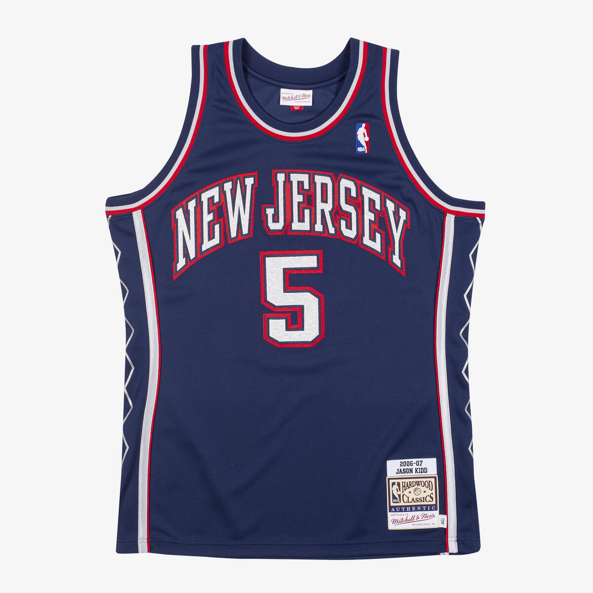 NBA AUTHENTIC JERSEY NETS 2006 JASON KIDD - ASTROS BLUE - Image 1
