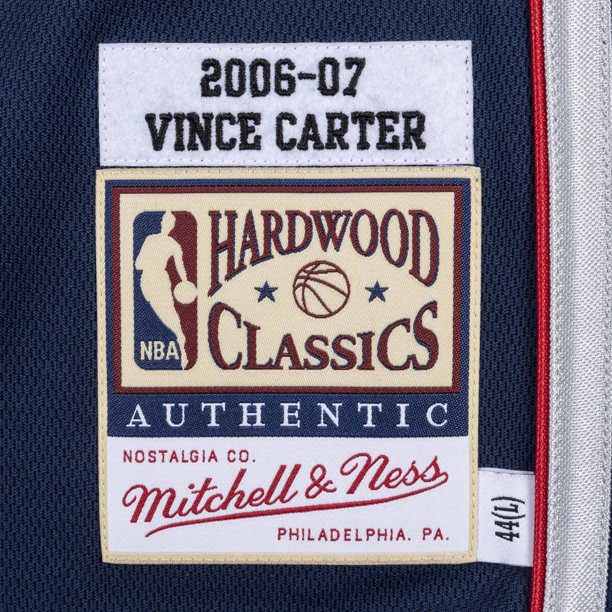 NBA AUTHENTIC JERSEY NETS 2006 VINCE CARTER - Image 5