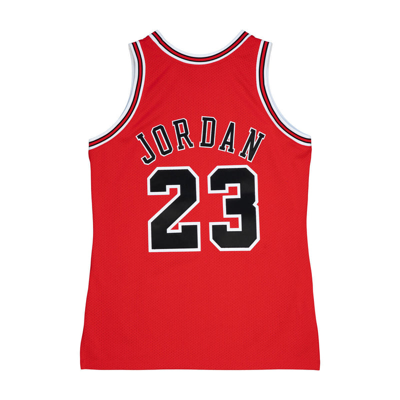 NBA AUTHENTIC JERSEY BULLS 1997 MICHAEL JORDAN - University Red - Image 2