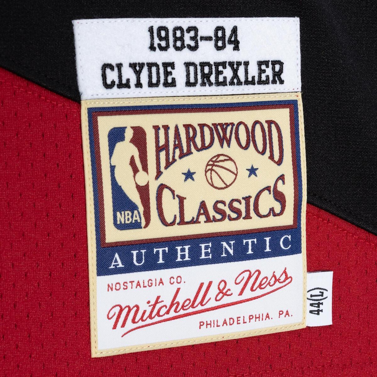 NBA AUTHENTIC JERSEY TRAIL BLAZERS 1983 CLYDE DREXLER - Scarlet - Image 4
