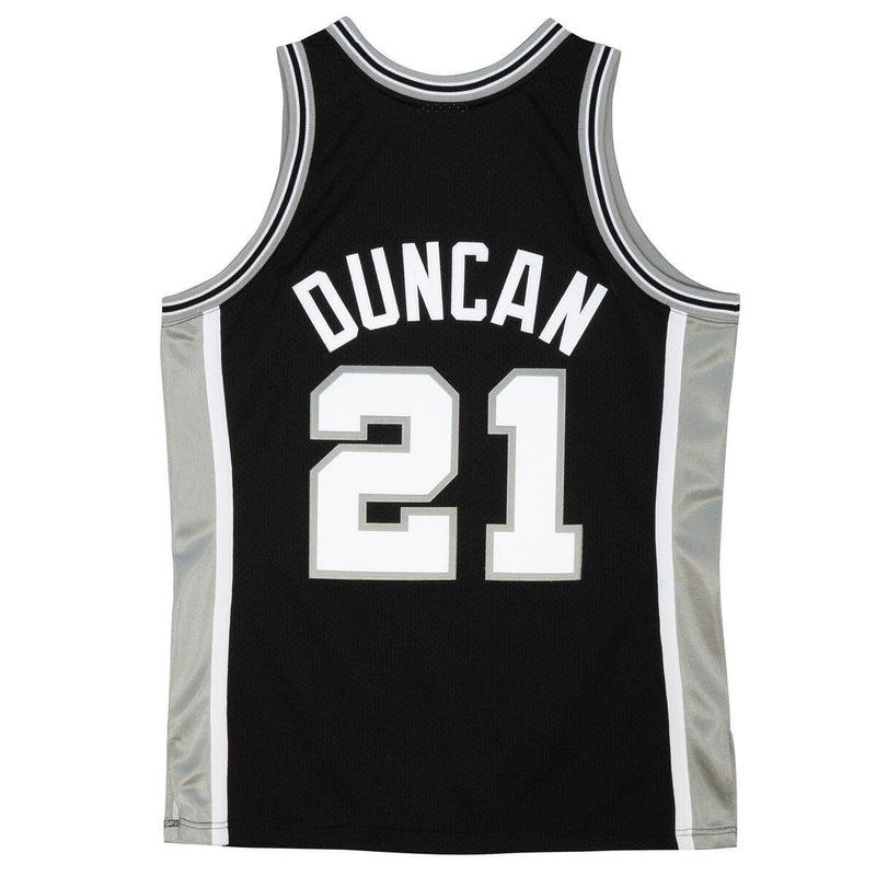 NBA AUTHENTIC JERSEY SPURS 1998 TIM DUNCAN - Black - Image 2