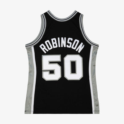 NBA AUTHENTIC JERSEY SPURS 1998 DAVID ROBINSON - Black - Image 2