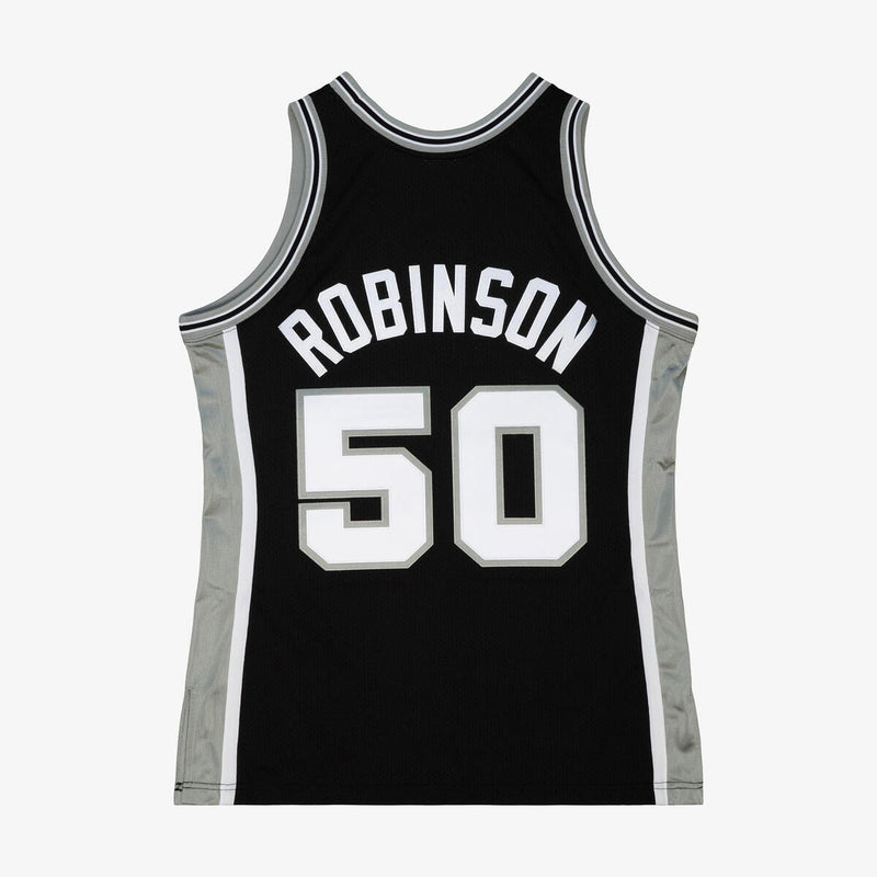 NBA AUTHENTIC JERSEY SPURS 1998 DAVID ROBINSON - Black - Image 2