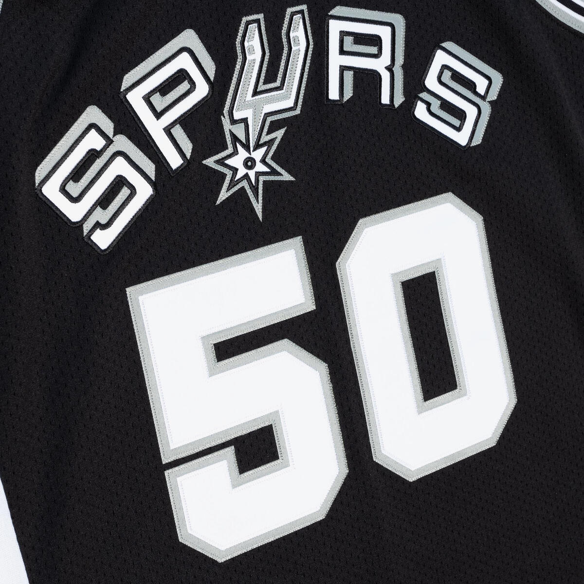 NBA AUTHENTIC JERSEY SPURS 1998 DAVID ROBINSON - Black - Image 3
