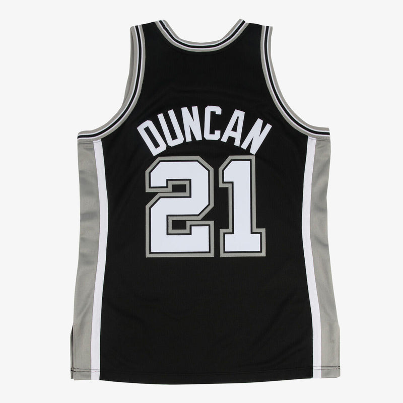 NBA AUTHENTIC JERSEY SPURS 2002 TIM DUNCAN - Black - Image 2