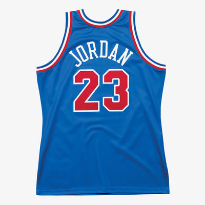 NBA AUTHENTIC JERSEY ALL-STAR EAST 1993 MICHAEL JORDAN - Royal - Image 2