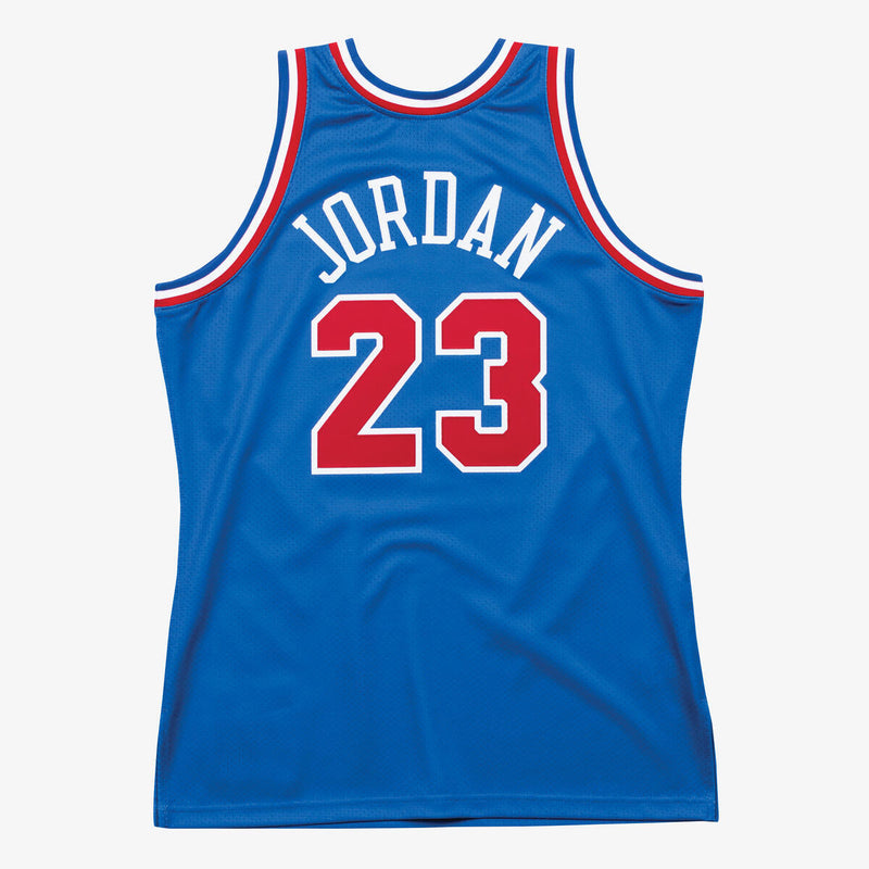 NBA AUTHENTIC JERSEY ALL-STAR EAST 1993 MICHAEL JORDAN - Royal - Image 2