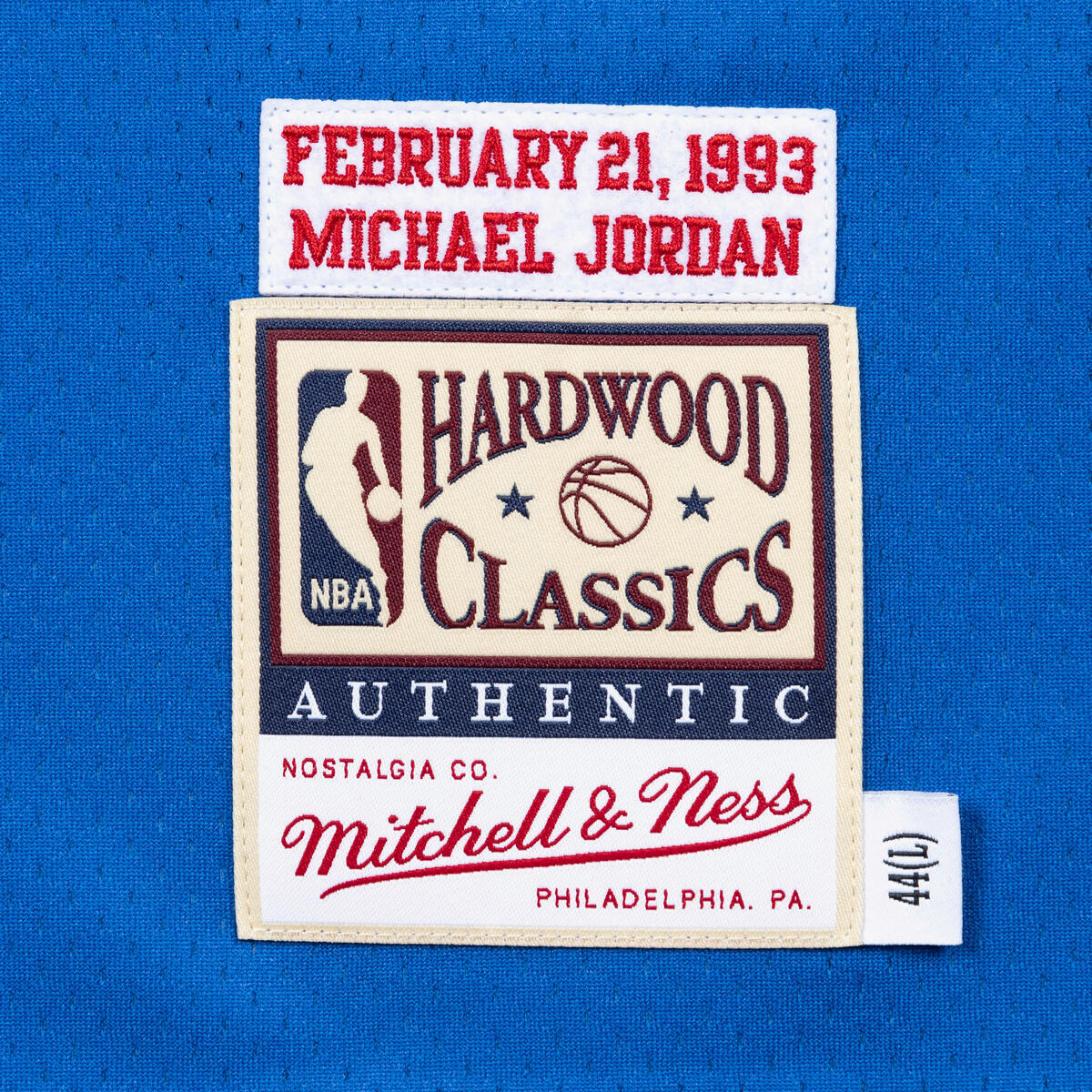 NBA AUTHENTIC JERSEY ALL-STAR EAST 1993 MICHAEL JORDAN - Royal - Image 3