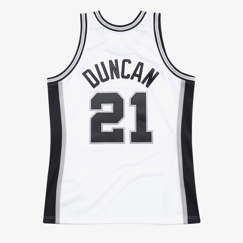 NBA AUTHENTIC HOME FINALS JERSEY SPURS 1998 TIM DUNCAN - White - Image 2