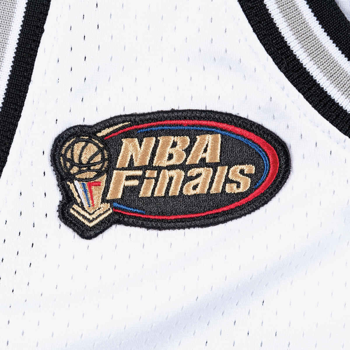 NBA AUTHENTIC HOME FINALS JERSEY SPURS 1998 TIM DUNCAN - White - Image 4