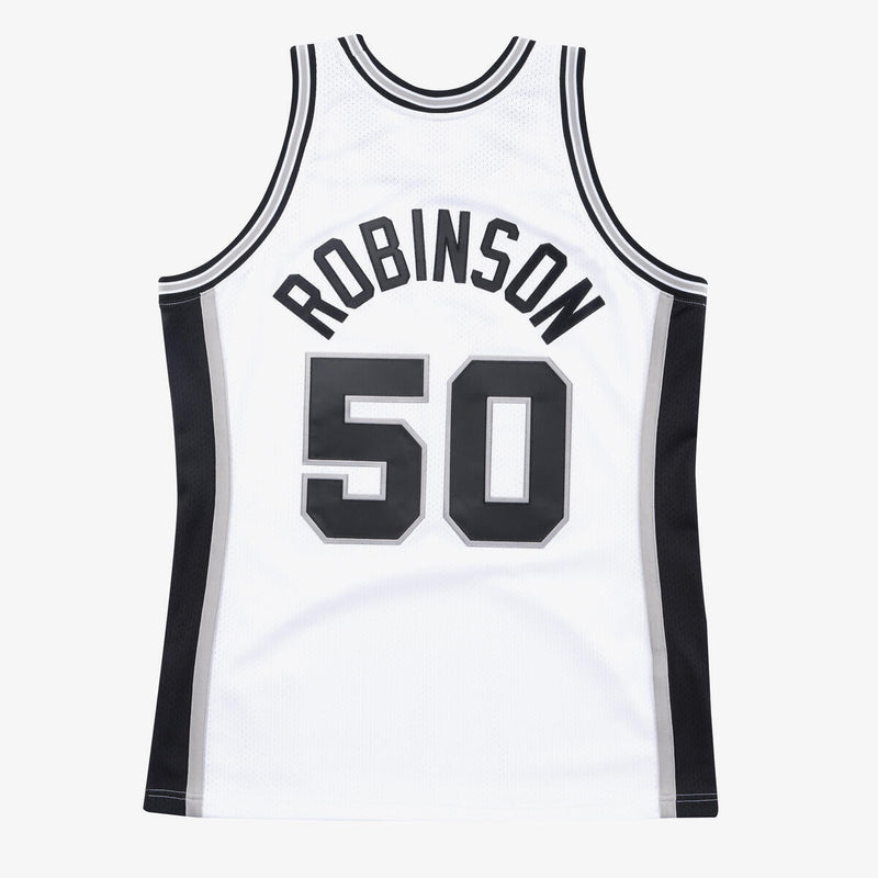 NBA AUTHENTIC HOME FINALS JERSEY SPURS 1998 DAVID ROBINSON - White - Image 2