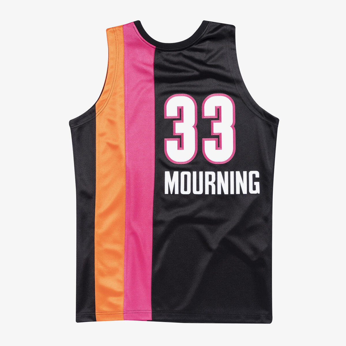 NBA AUTHENTIC ALTERNATE JERSEY HEAT 2005 ALONZO MOURNING - Black - Image 2