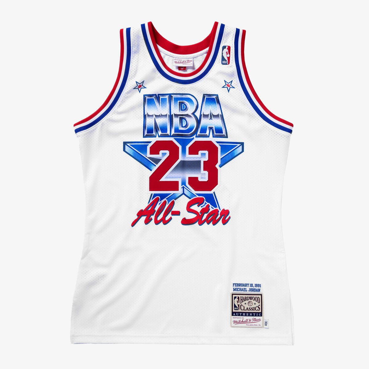 NBA ALL-STAR EAST JERSEY 1991 MICHAEL JORDAN - White - Image 1