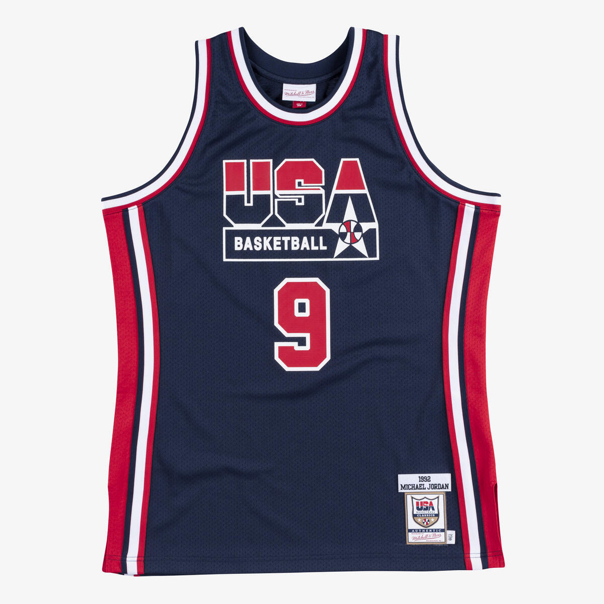 NBA AUTHENTIC JERSEY TEAM USA 1992 MICHAEL JORDAN - Navy - Image 1
