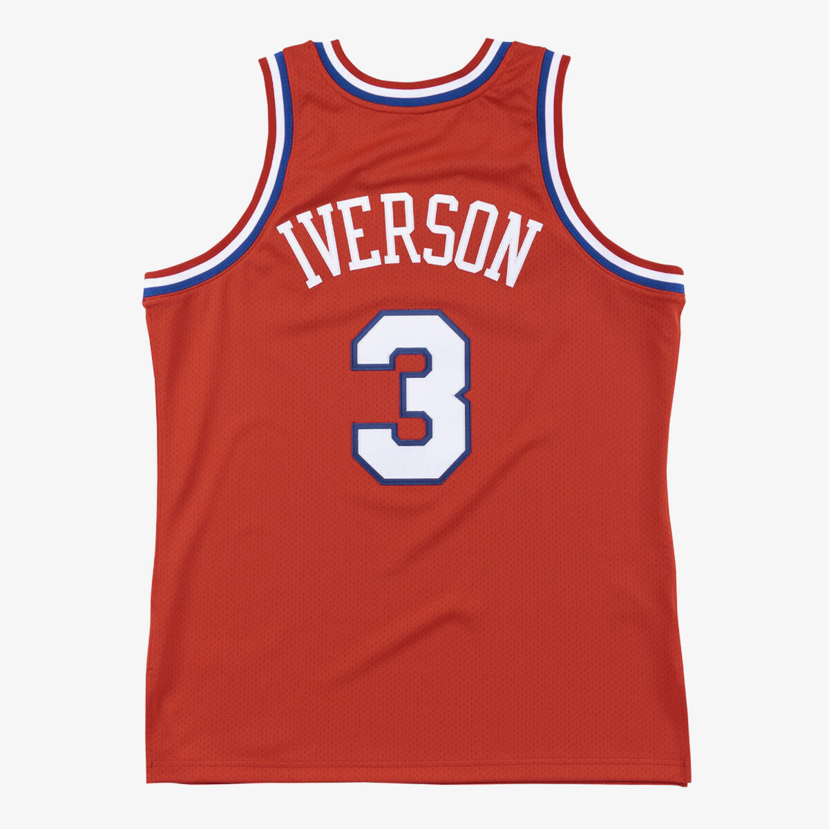 NBA AUTHENTIC JERSEY 76ERS 02-03 ALLEN IVERSON - Victory Red - Image 2