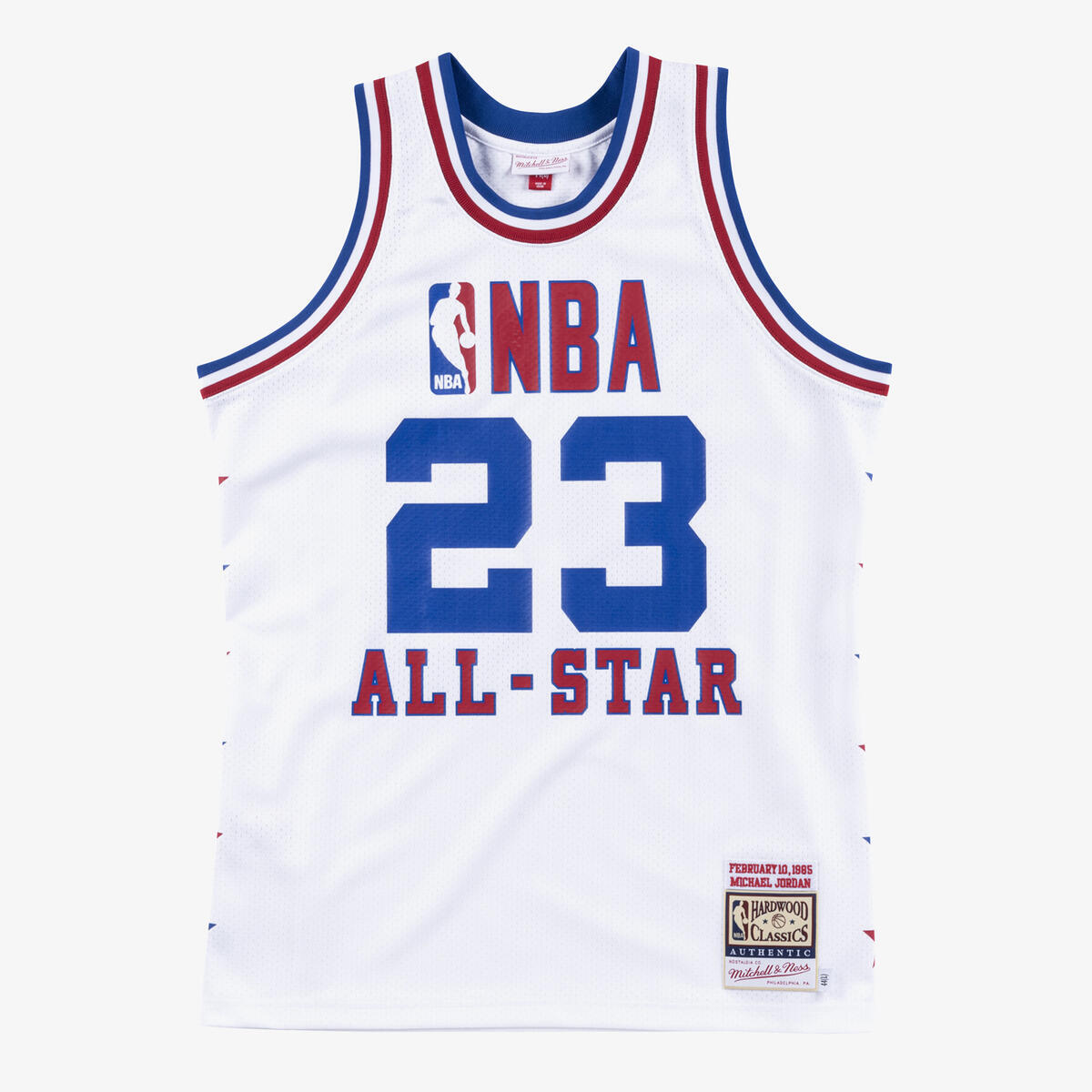 NBA AUTHENTIC JERSEY ALL-STAR 1985 MICHAEL JORDAN - White - Image 1