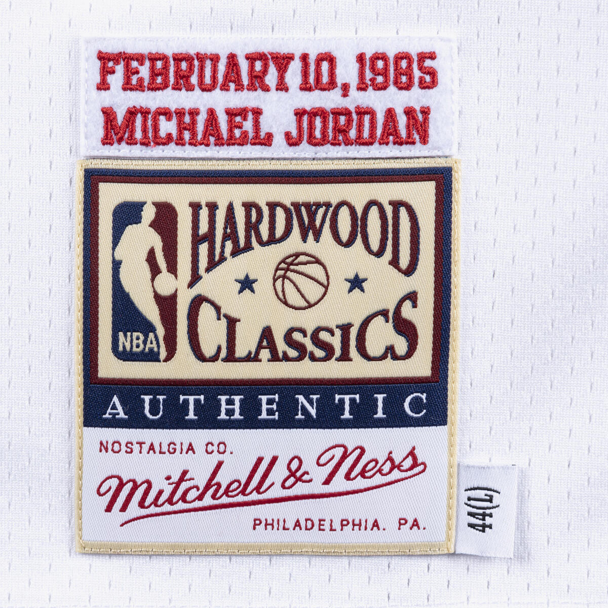 NBA AUTHENTIC JERSEY ALL-STAR 1985 MICHAEL JORDAN - White - Image 3