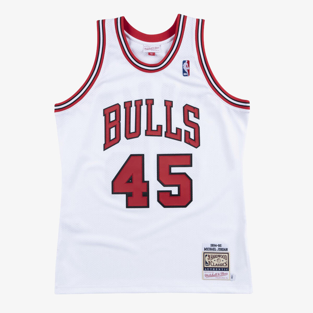 NBA AUTHENTIC JERSEY BULLS 1994 MICHAEL JORDAN - White - Image 1