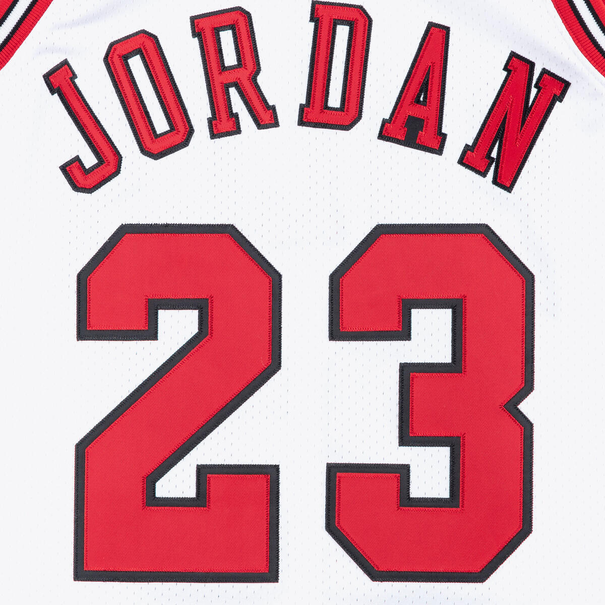 NBA AUTHENTIC JERSEY BULLS 1995 MICHAEL JORDAN - White - Image 6