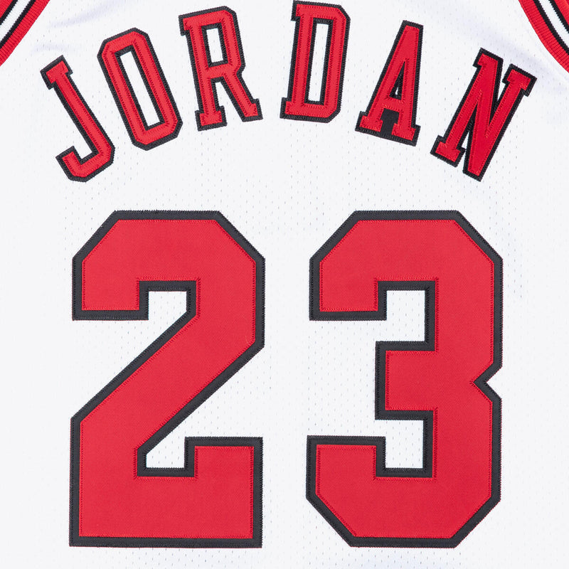 NBA AUTHENTIC JERSEY BULLS 1995 MICHAEL JORDAN - White - Image 6