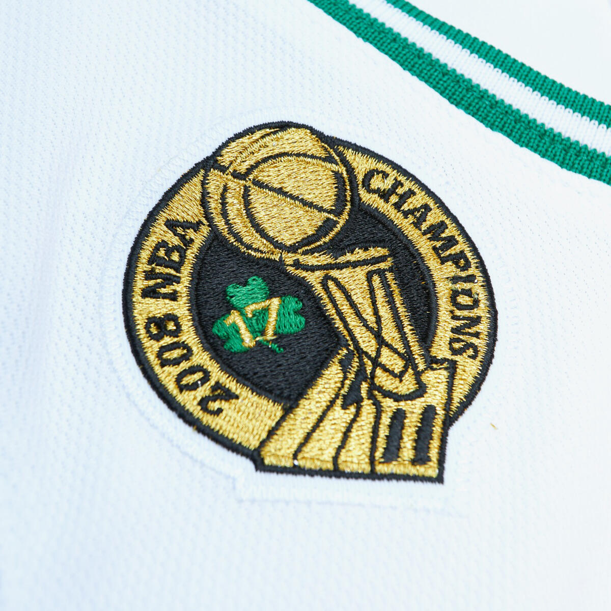 NBA AUTHENTIC JERSEY CELTICS 2008 KEVIN GARNETT - White - Image 3