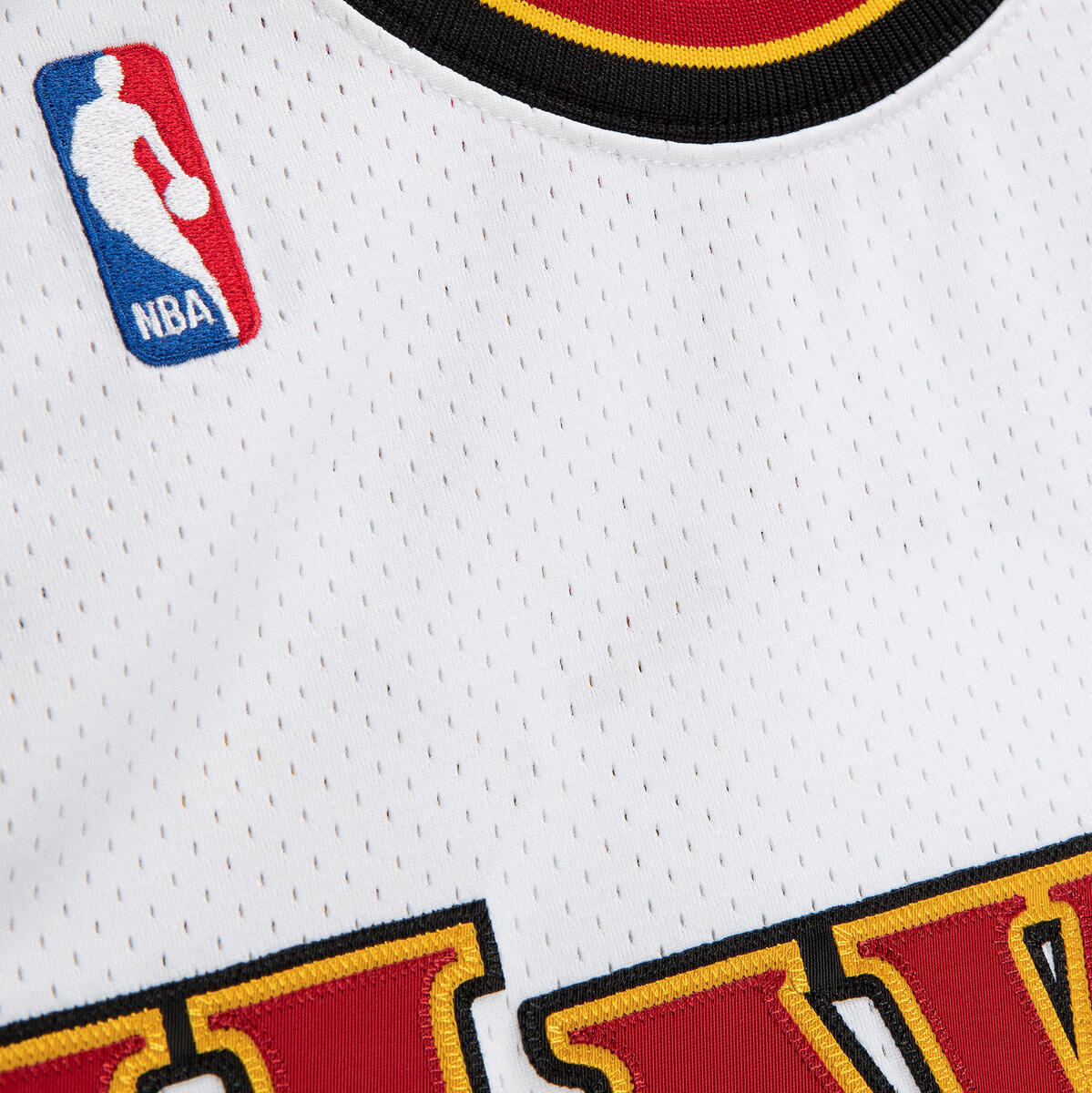 NBA AUTHENTIC JERSEY HAWKS 1995 STEVE SMITH - White - Image 4