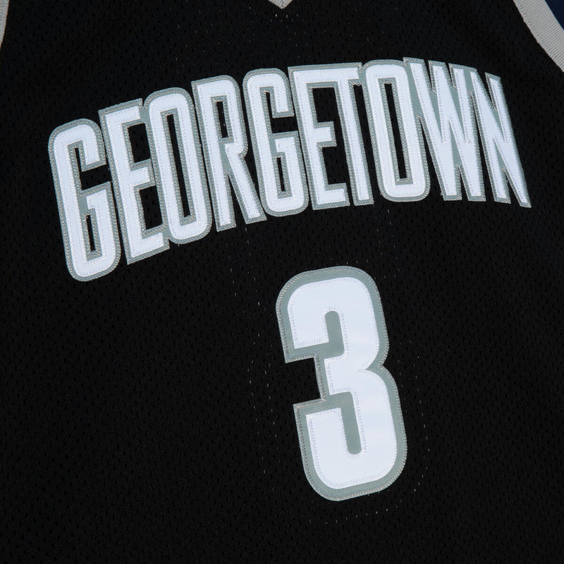 NCAA ALTERNATE JERSEY GEORGETOWN 1995 ALLEN IVERSON Black AJY53449-GTW95AIVBLCK - Image 3