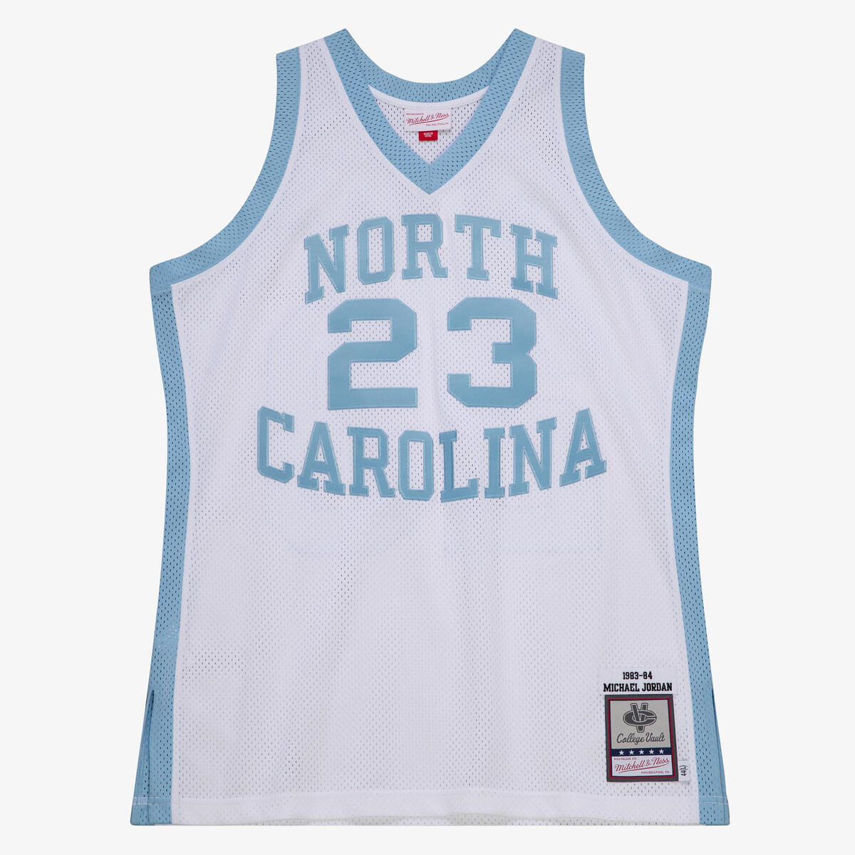 NCAA WHITE JERSEY NORTH CAROLINA TAR HEELS 1983 MICHAEL JORDAN - Image 3